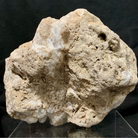 🪨 Large White Calcite Crystal in Limestone – 2 lb Natural Mineral Specimen - Picture 4 of 9